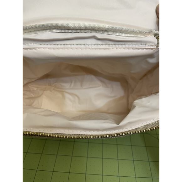 Kate Spade New York Out To Lunch Insulated Bag Zippered Make Up Tote Polka Dot - Picture 10 of 11